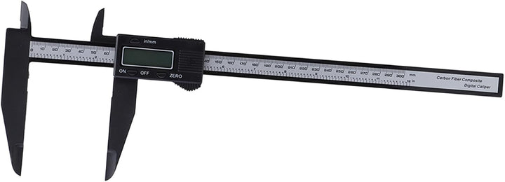 300 Mm Digitales Elektronisches Messschieber-Carbon-Lineal mit Langem Backenmesswerkzeug, Hochfestes
