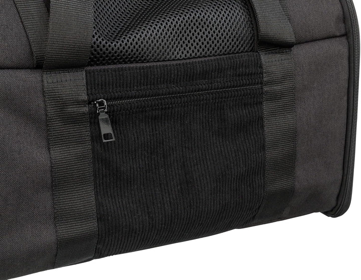 Trixie 2882 Rucksack Connor, 42 × 29 × 21 cm, schwarz/grau, schwarz/grau