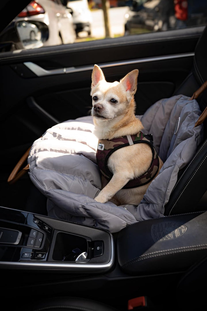 Flying Dog Baily Hundereisetasche Hundetasche mit Memory-Matratze, Autositz, Pet Seat, Stil und Gemü