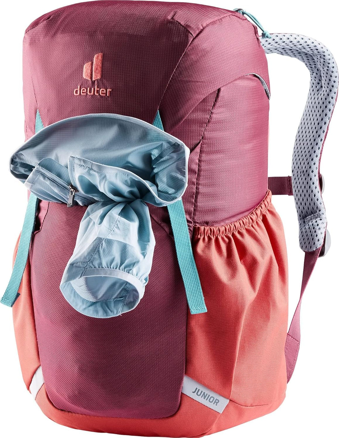 deuter Unisex Kinder Junior Kinderrucksack (1er Pack) Maron-currant 18 L Single, Maron-currant 18 L