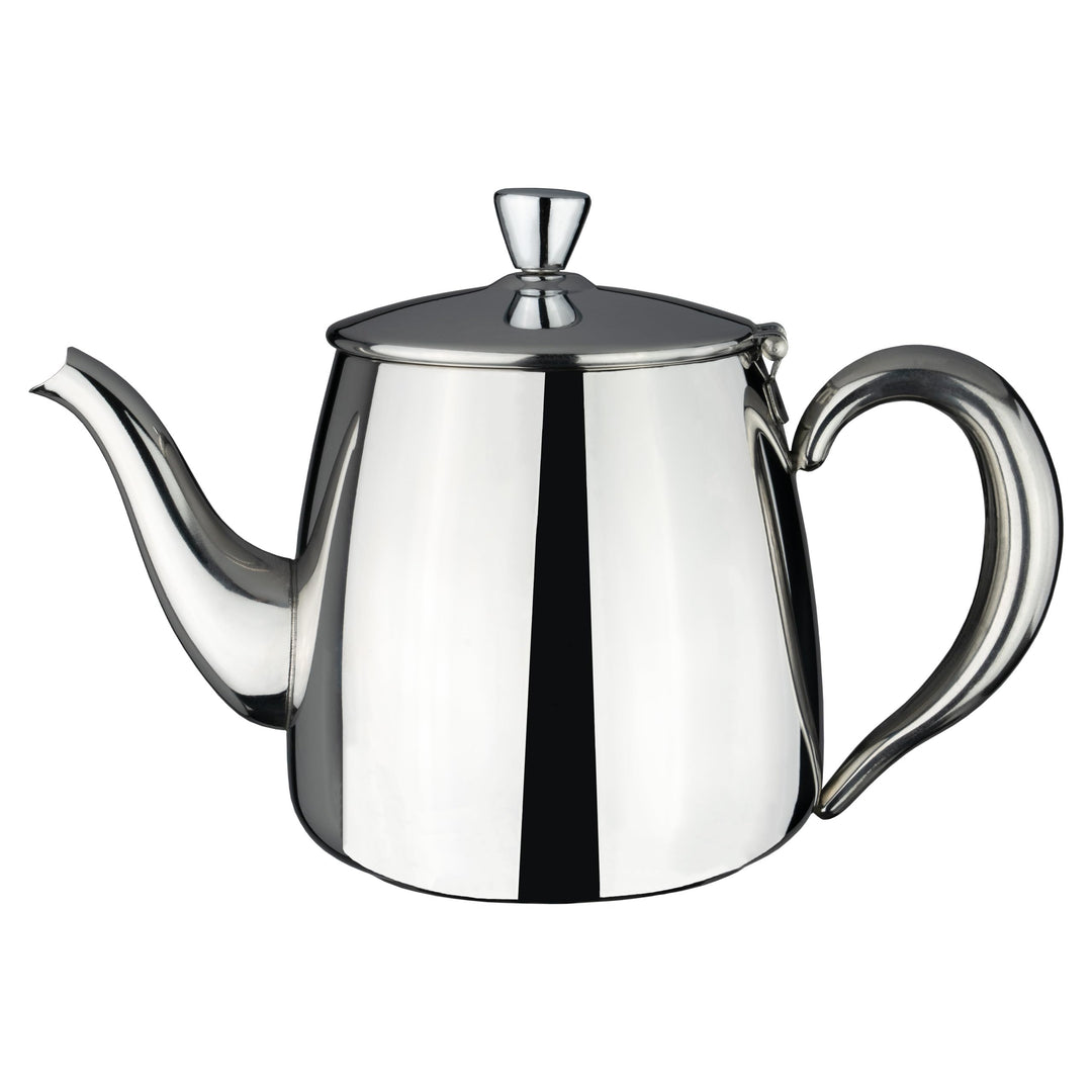 Café Olé PT-024 Cafe Ole Erstklassige Premium Teekanne, 18/10 Edelstahl, 24 Ounces, Tropffreies Ausg
