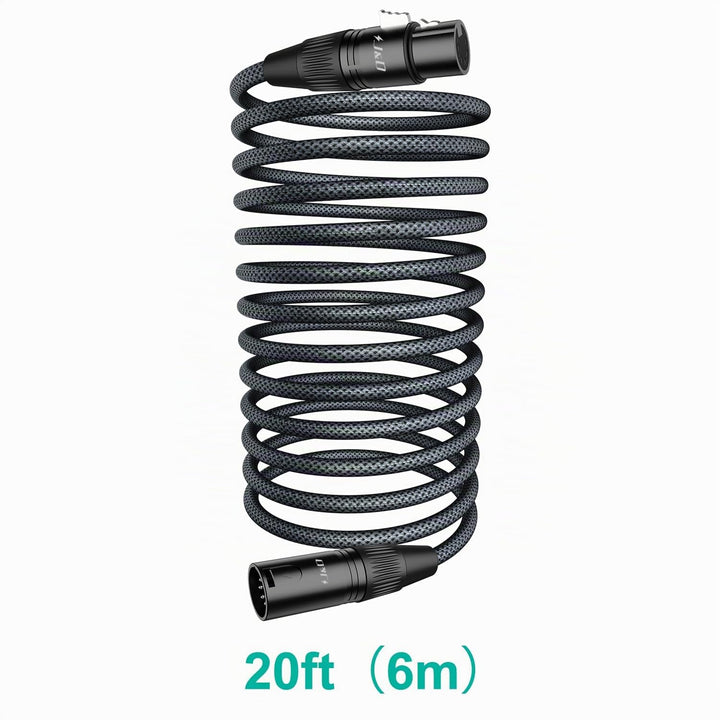 J&amp;D 5 PIN XLR DMX Kabel, DMX512 XLR 5-polig Stecker auf 5-polig Buchse DMX 512 Turnaround DMX Bühnen