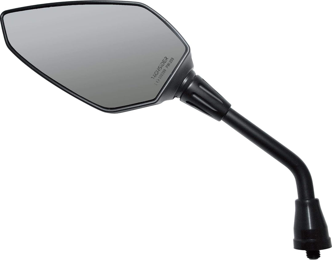 HIGHSIDER Spiegel SEMPIONE universal matt schwarz M10 x 1,25mm E-geprüft 1 Paar