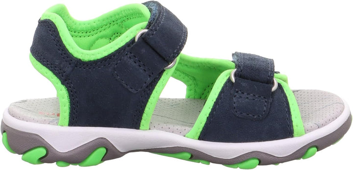 Superfit Jungen MIKE 3.0 Riemchensandalen 30 EU Blau Hellgrün 8030, 30 EU Blau Hellgrün 8030