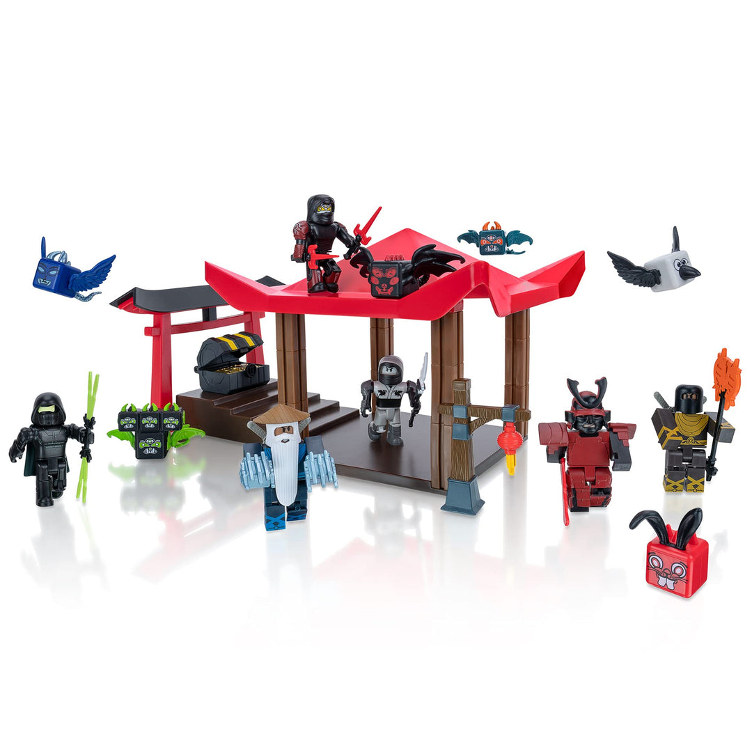 Roblox ROB0536 Action-Kollektion – Ninja Legends Deluxe Spielset [enthält Exklusives virtuelles Arti