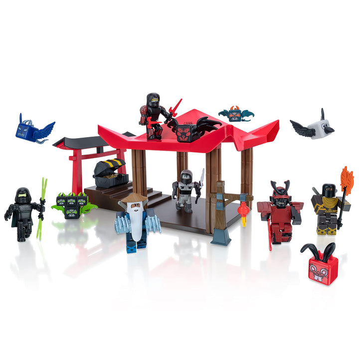 Roblox ROB0536 Action-Kollektion – Ninja Legends Deluxe Spielset [enthält Exklusives virtuelles Arti