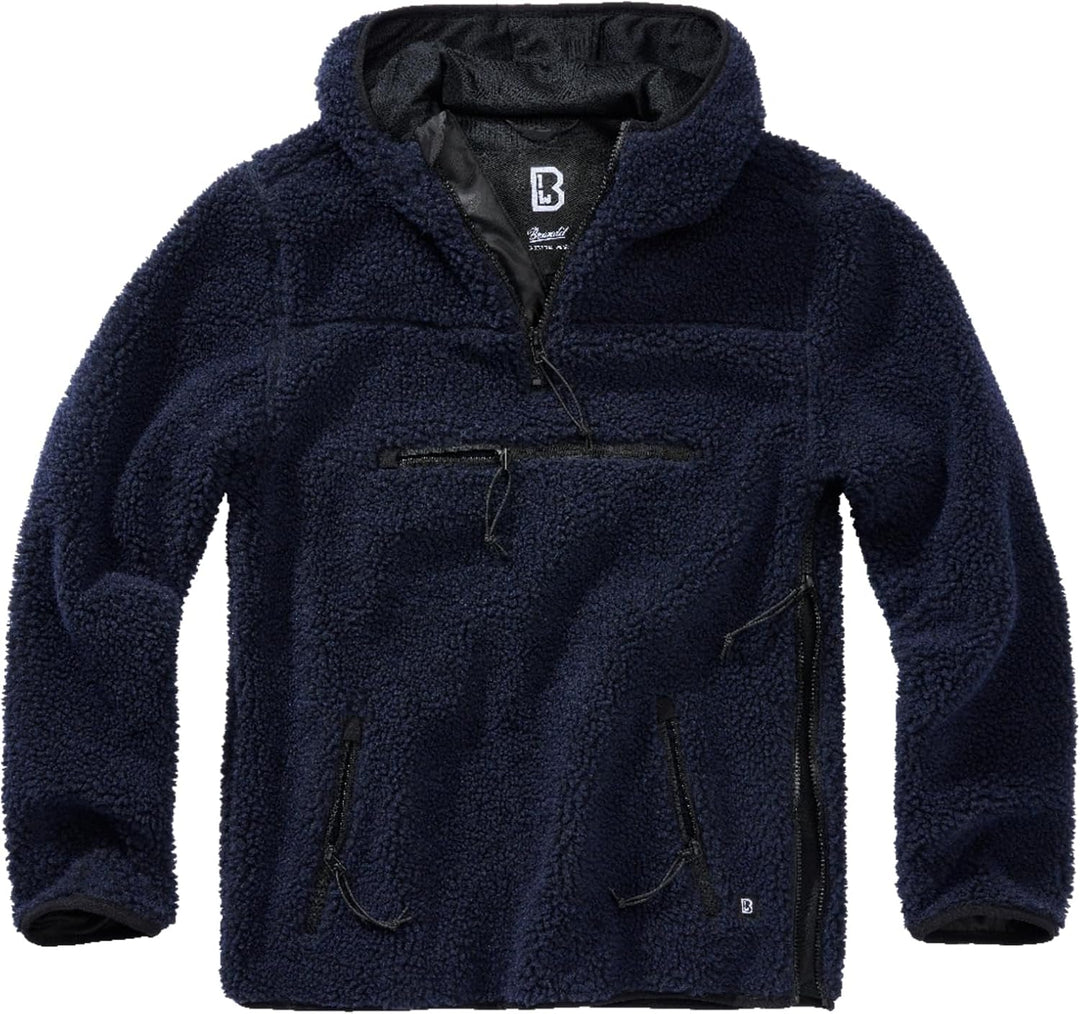 Brandit Teddyfleece Worker Pullover XL Navy, XL Navy