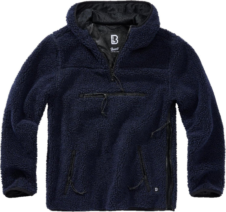 Brandit Teddyfleece Worker Pullover XL Navy, XL Navy