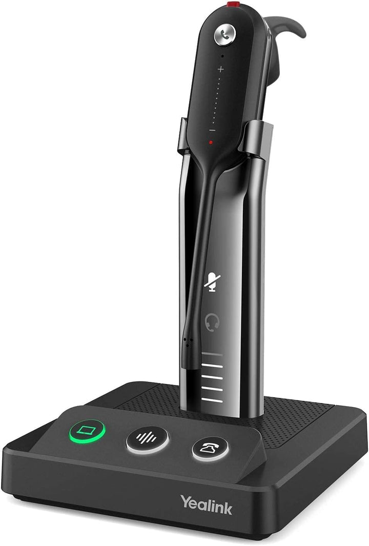 Yealink WH63 Convertible DECT Wireless Headset UC, schwarz WH63 UC, WH63 UC