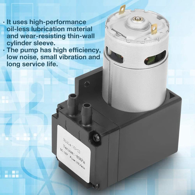 Ölfreie Vakuumpumpe, Luftkompressor-Pumpe, , Pumpen Verschiedene andere Pumpen und Zubehör 12 l/min.