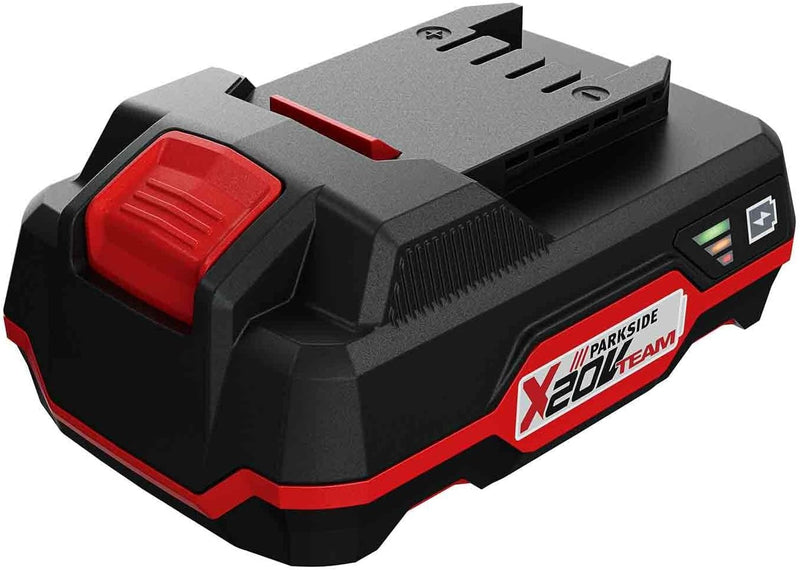Parkside PAP20A1 Battery 20 V with Capacity 2 Ah for X20Vteam Series Devices Example Drills, Saws, S