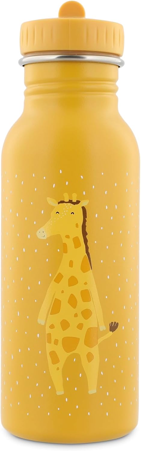 Trixie Trinkflasche Kinder 500ml, Wasserflasche Kindergarten, auslaufsicher | Kinderflasche für Jung