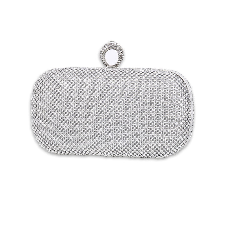 CORIOS Damen Abendtasche Strass Handtasche Damen Glitzer Clutch Strasssteine Schultertasche Braut Ha