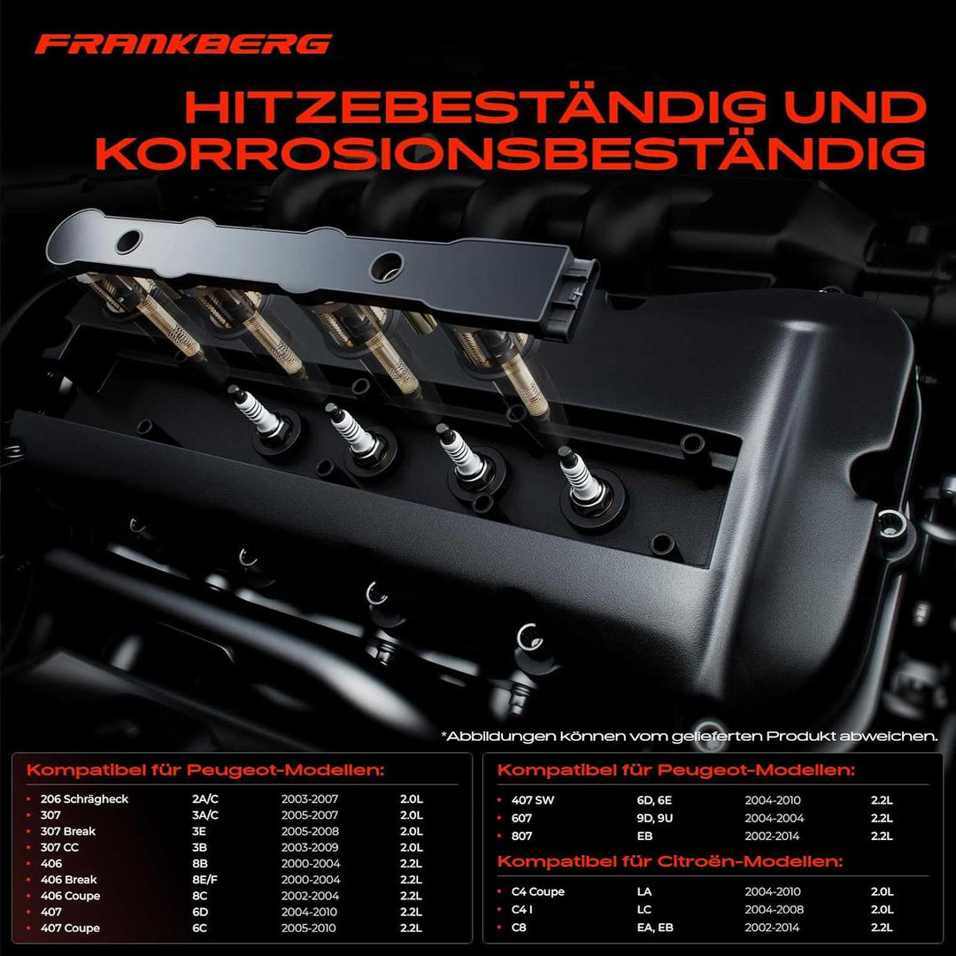 Zündspule für 307 3A C 3E 3B 406 8B 8E F 8C 6D_ 6E_ 607 9D 9U 807 E 2000-2018 5970.84