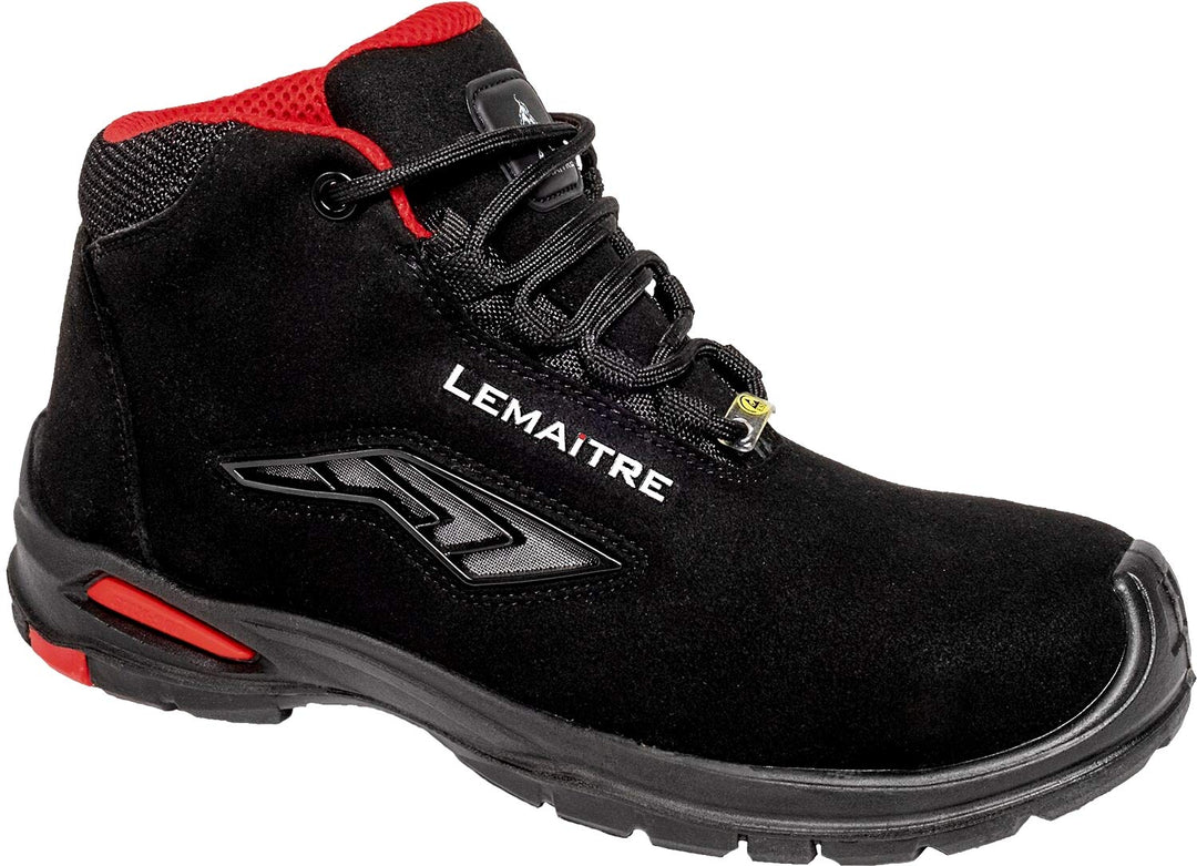 Lemaitre Unisex 806244 Lemaitre Sicherheitsschuh RILEY HIGH S3 ESD Grösse 44, Stiefel, 44 EU, 44 EU