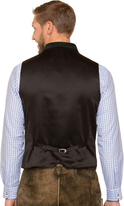 Stockerpoint Herren Trachtenweste Calzado 60 Grün (Tanne), 60 Grün (Tanne)