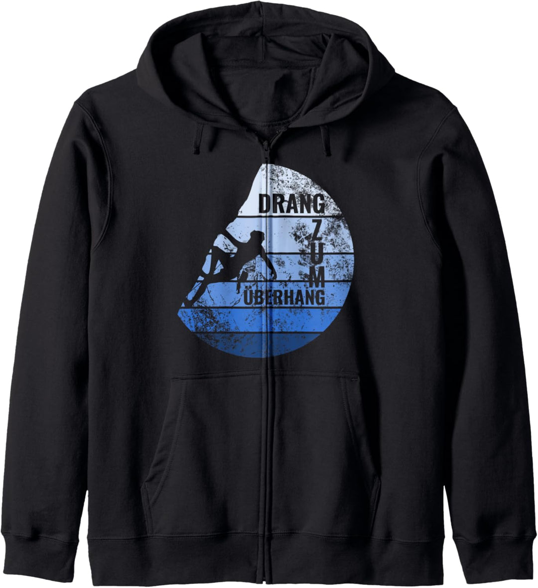 Vintage Retro Kletterer Bouldern Klettern Berge Geschenk Kapuzenjacke