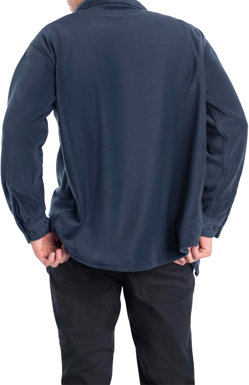 Legendary Whitetails Navigator Fleece-Herrenhemd mit Knopfleiste L Marineblau, L Marineblau