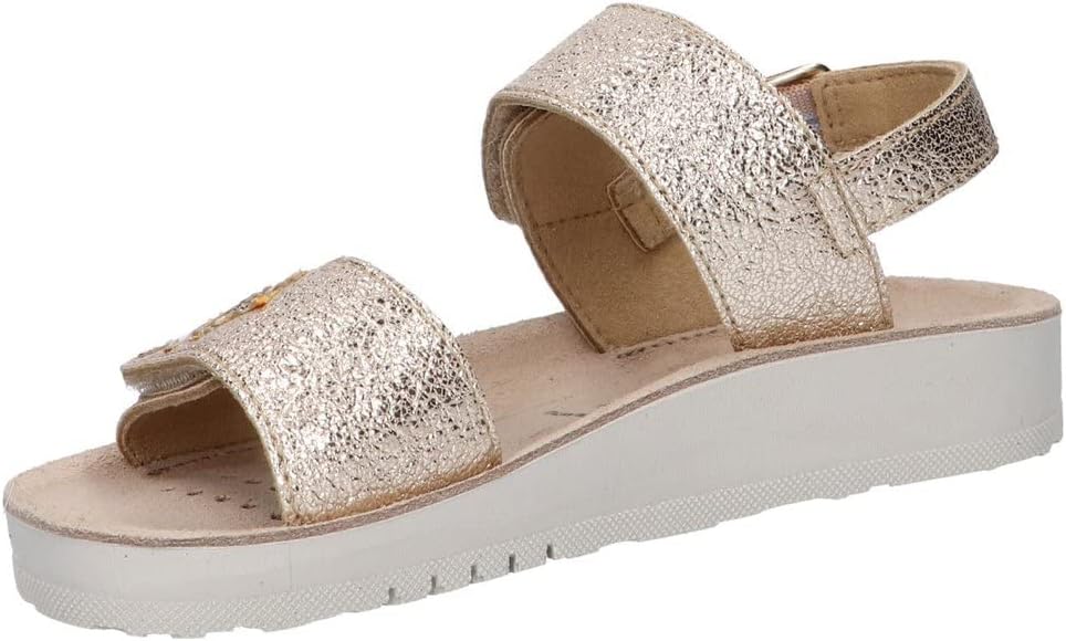 Geox Mädchen J Costarei Gi Sandals, Gold