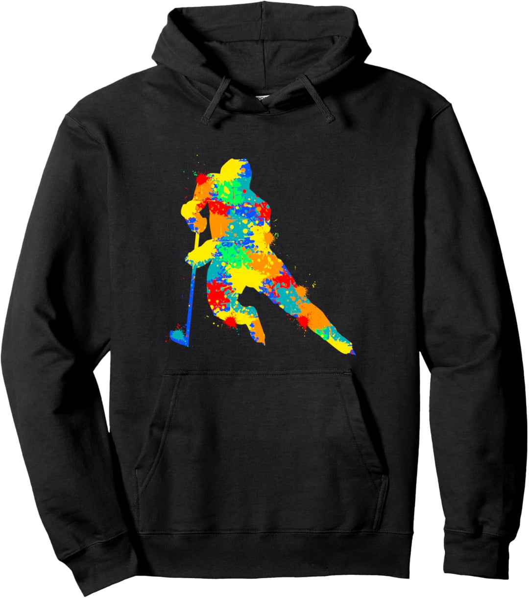 Eishockey Jungen Kinder Männer Pullover Hoodie