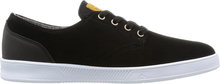 Emerica LACED BY LEO ROMERO 6102000082 Herren Sneaker 36.5 EU Schwarz Schwarz Weiss, 36.5 EU Schwarz