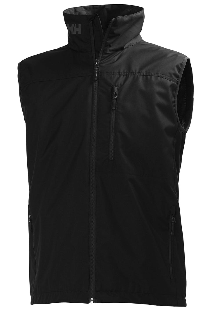 Helly Hansen Herren Crew wasserdichte Segelweste S Schwarz, S Schwarz