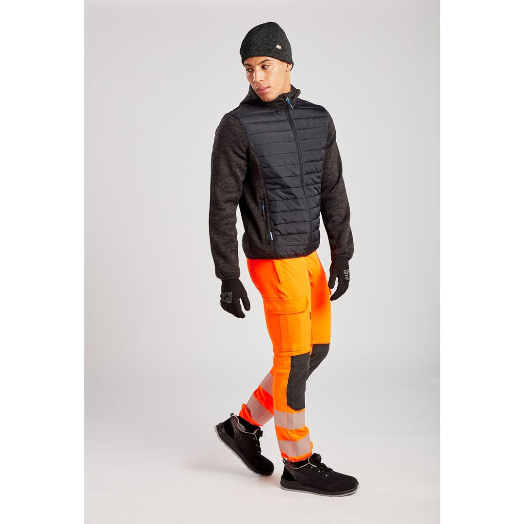 Portwest KX3 Hybrid Steppjacke, Grösse: XL, Farbe: Grau Marl, T832GMRXL XL Grey Marl, XL Grey Marl