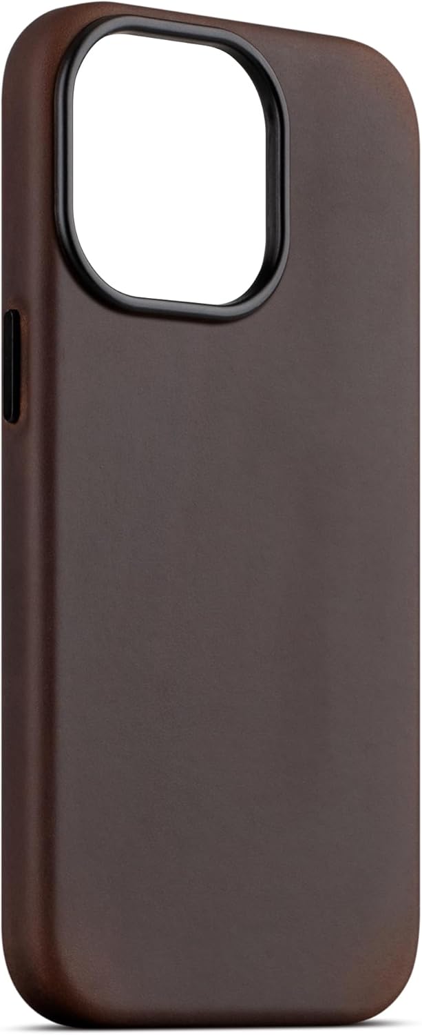 maogoam für iPhone 13 Pro Max Tasche Leder, Echtes Crazy Horse Leder Etui für iPhone 13 Pro Max 6.7"