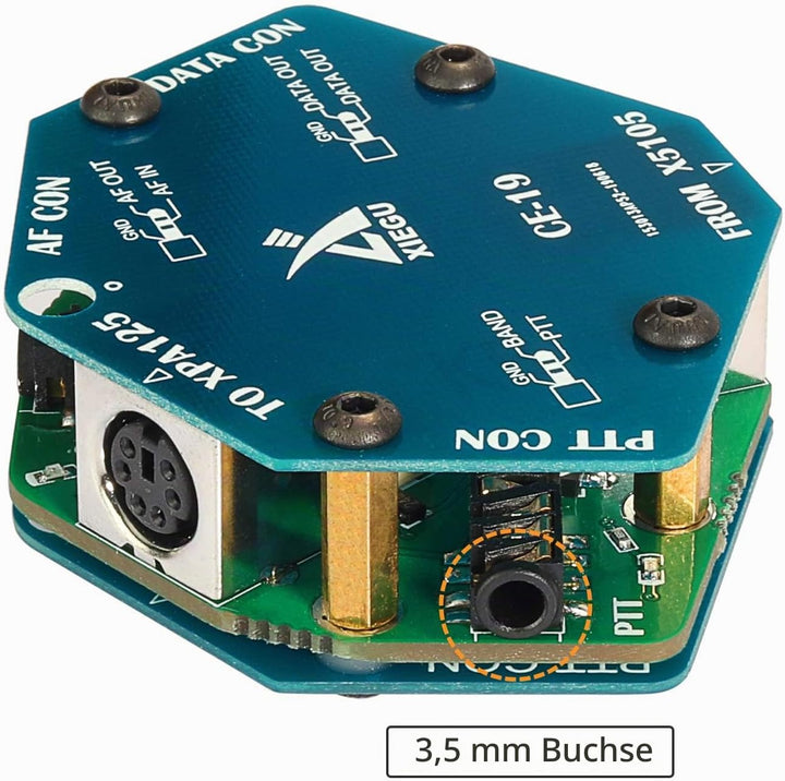 Xiegu CE-19 Datenschnittstellen Erweiterungskarte für X5105, G1M, G90, XPA125B HF Transceiver