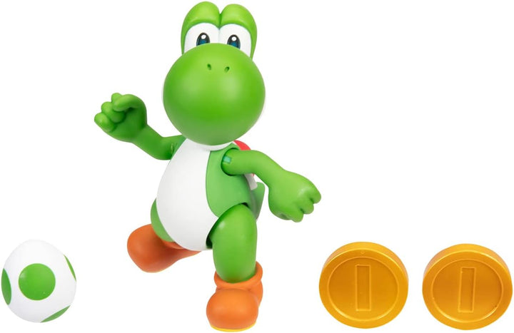 Nintendo Super Mario Figur Yoshi w/Egg in Sammlerbox, 10 cm Yoshi w/ Egg, Yoshi w/ Egg
