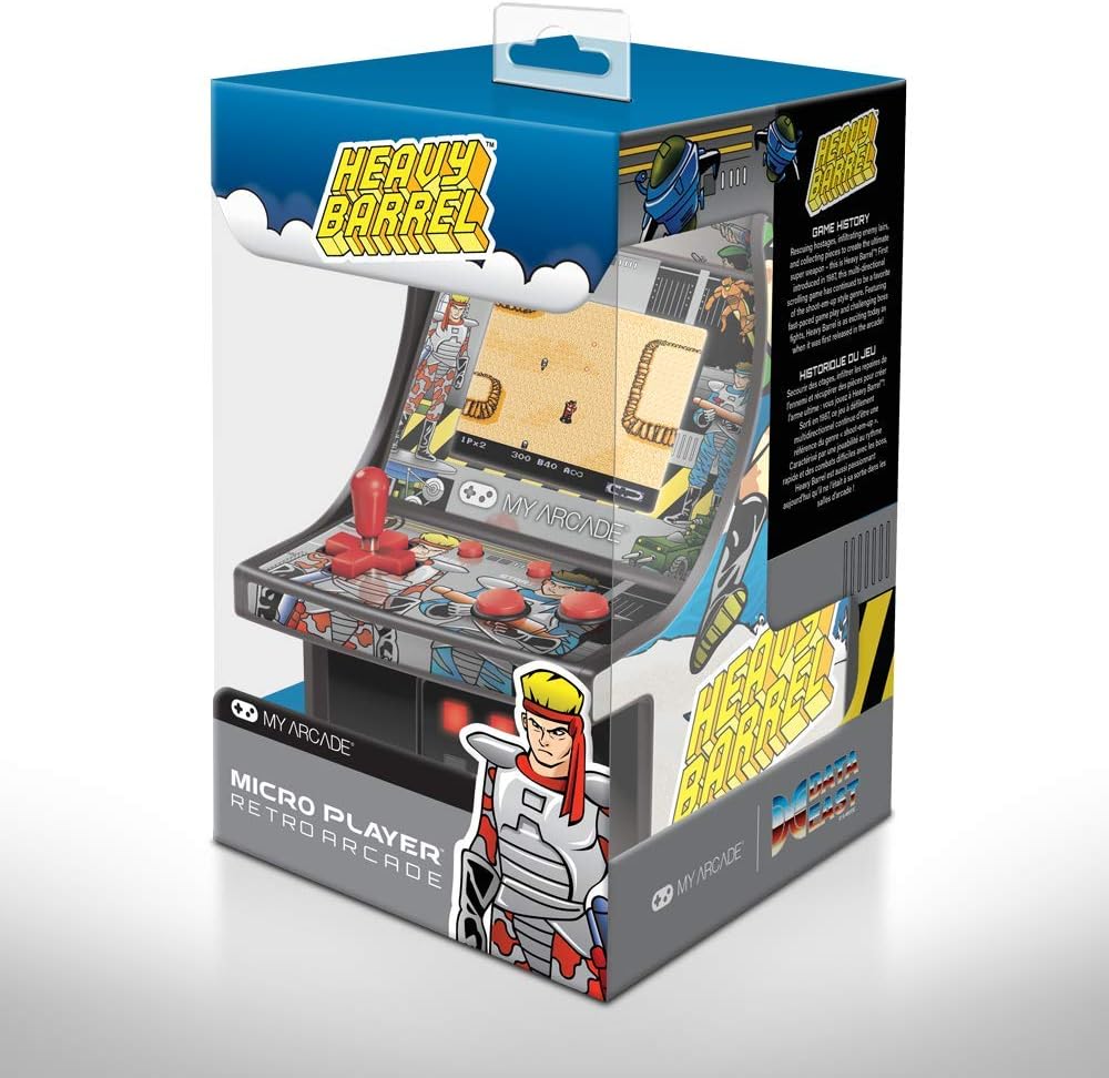 My Arcade 6" Collectible Player, Schweres Gehäuse