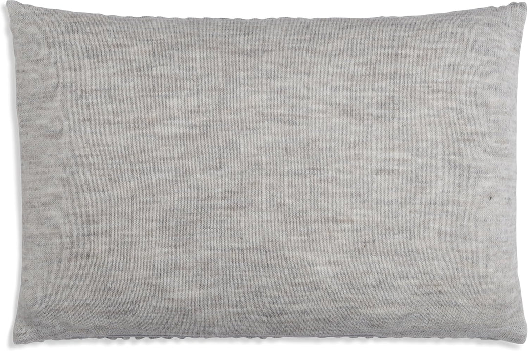 KNIT FACTORY - Juul Kissen - Zierkissen mit Füllung und Bezug - Rechteckige Dekokissen - Sofakissen