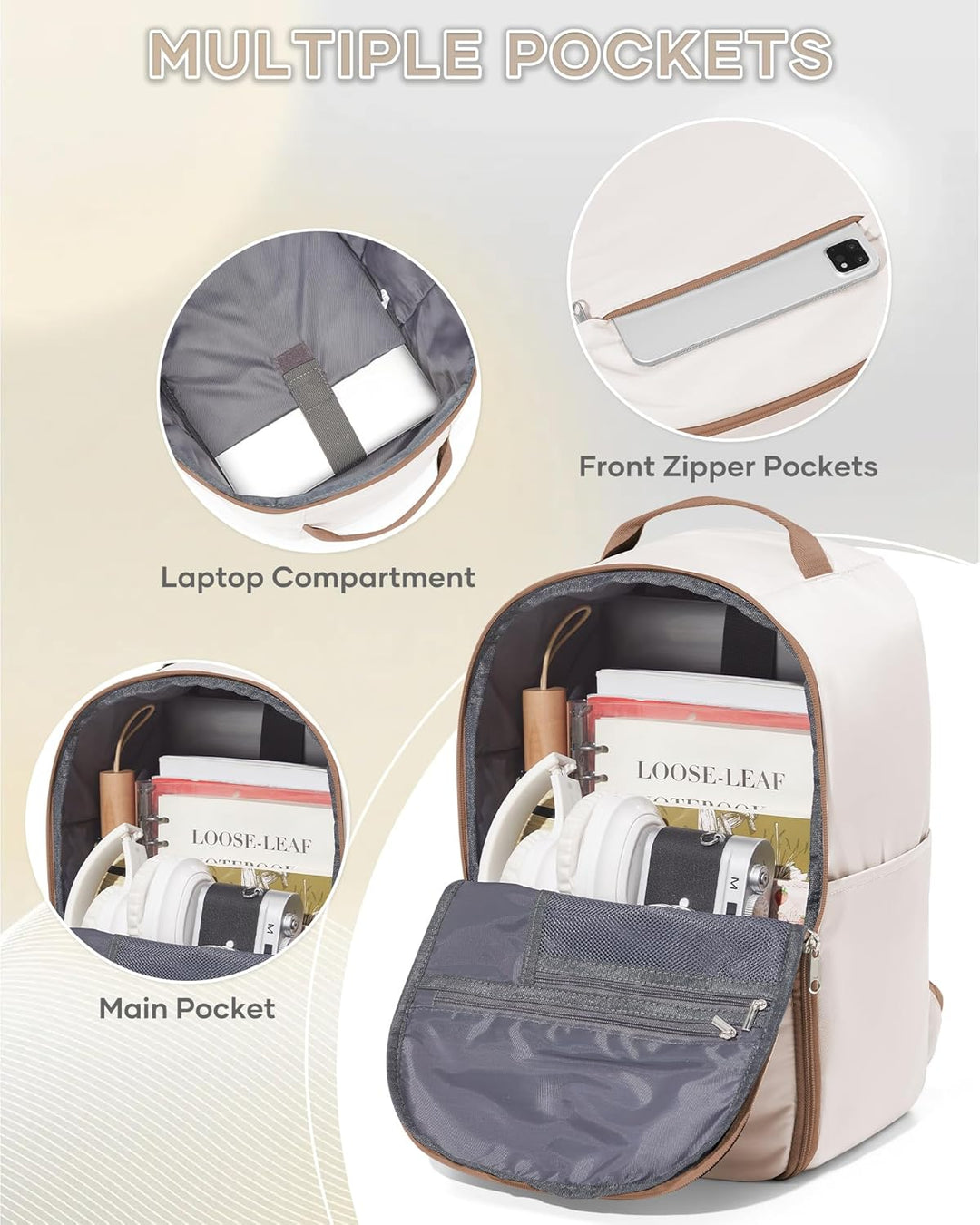 SZLX Vakuum Rucksack Ryanair Handgepäck 40x20x25 Rucksack Laptop Wasserdicht Damen Reiserucksack Han