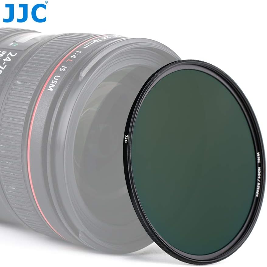 JJC 67 mm ND64 6 Stop Neutral Density Filter Graufilter für Canon EF-S 18-135 mm F3.5-5.6 RF 24-105