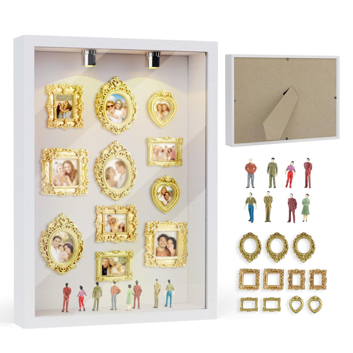 DIY Mini Museum Bilderrahmen 31x25 Vintage Kreative Fotobox