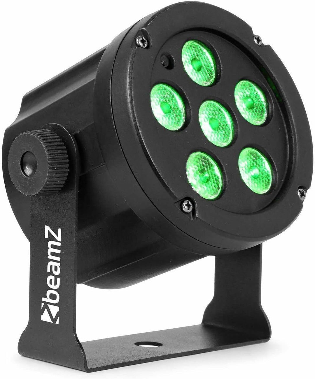BeamZ SlimPar30 - LED PAR Scheinwerfer - 6x 3 Watt - DJ Licht mit Fernbedienung - Discolicht Partyli