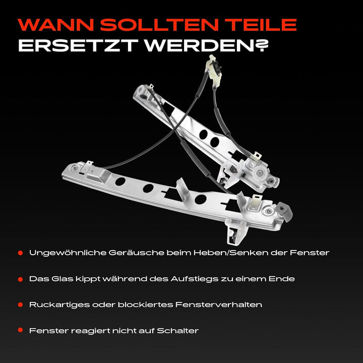 Frankberg Fensterheber Vorne Links Kompatibel mit Megane II BM0/1_, CM0/1_ KM0/1_ LM0/1_ 4/5-Türer 2