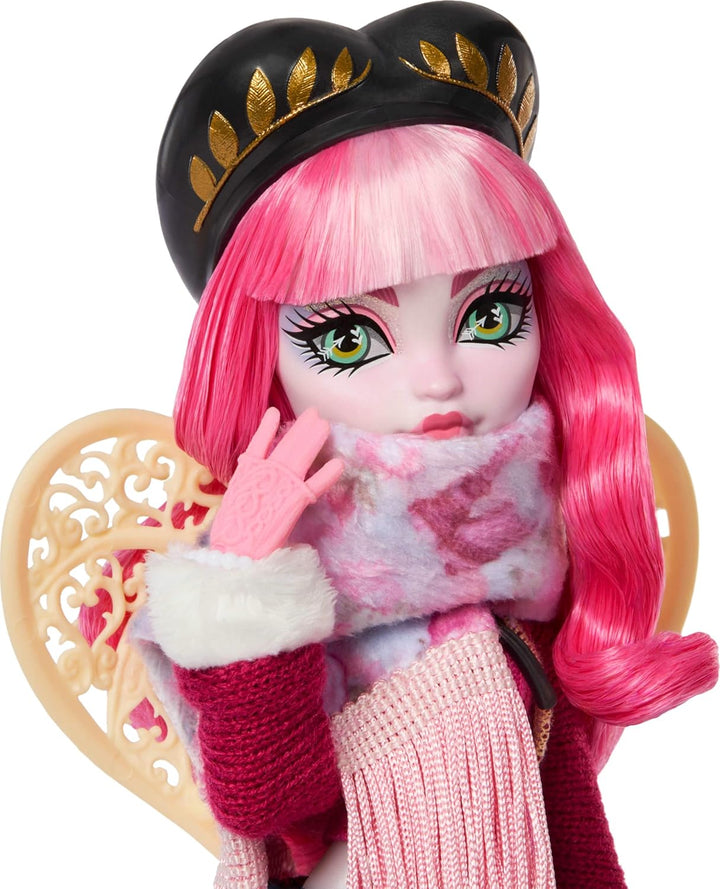 Monster High Skulltimate Secrets Cupid Asteria-Puppe und Zubehörset, Destination: Hütten-Gruselurlau