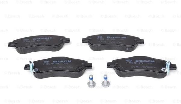Bosch BP1287 Bremsbeläge - Vorderachse - ECE-R90 Zertifizierung - vier Bremsbeläge pro Set