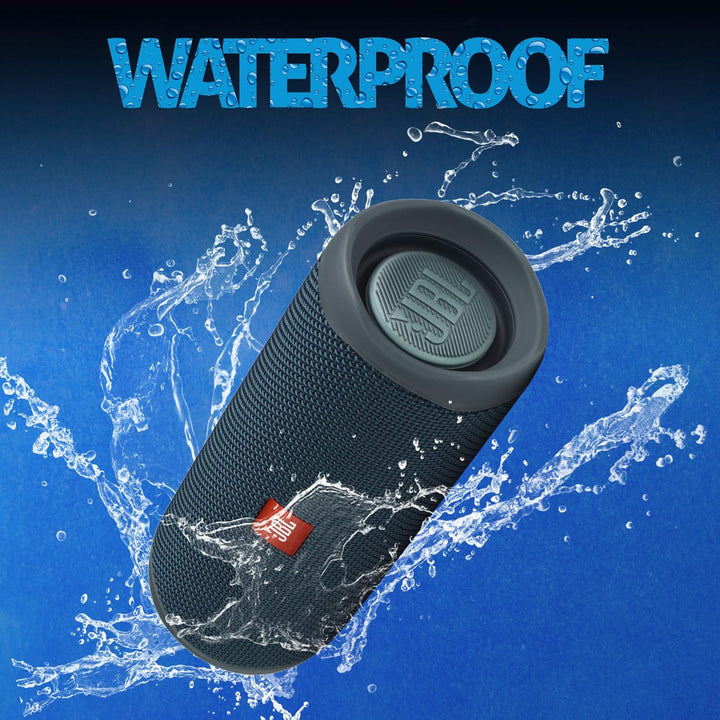 JBL Flip 5 Bluetooth Box (Wasserdichter, portabler Lautsprecher mit umwerfendem Sound, bis zu 12 Stu