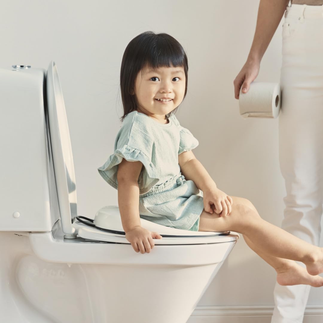 BabyBjörn Toilettensitz, Weiss/Grau, Weiss/Grau