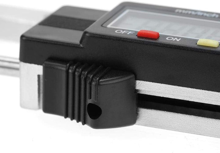 Hilitand Dickenmessgerät, 0–25 mm, horizontal, elektronisches Werkzeug zur Messung der Dicke, mit di