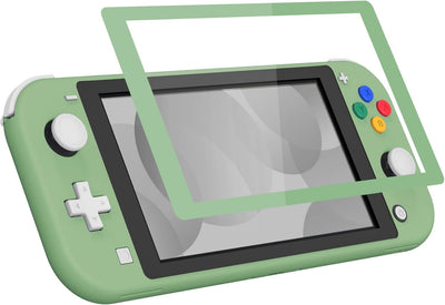 eXtremeRate Full Case Shell für Switch Lite Console, Matt Finisch DIY-Ersatz Hülle Gehäuse & Tasten