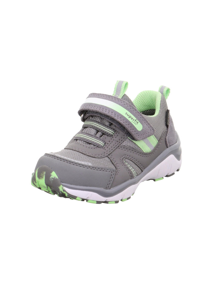 Superfit Jungen Sport5 Sneaker 30 EU Hellgrau Gelb 2500, 30 EU Hellgrau Gelb 2500