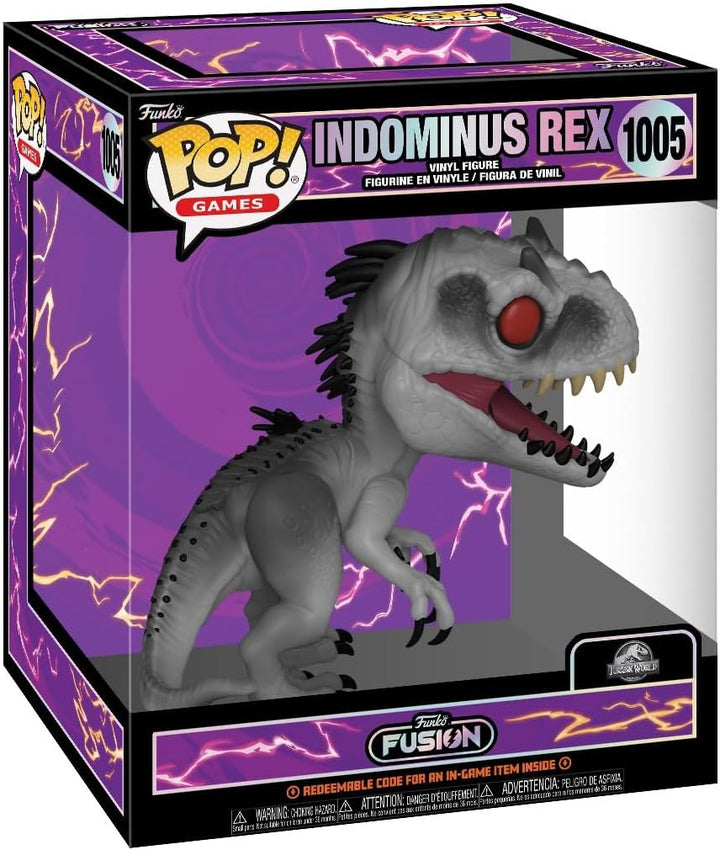 Funko POP. Super: Fusion - Indominus Rex - 1/6 Quote Für Seltene Chase-Variante - Jurassic Park- Vin