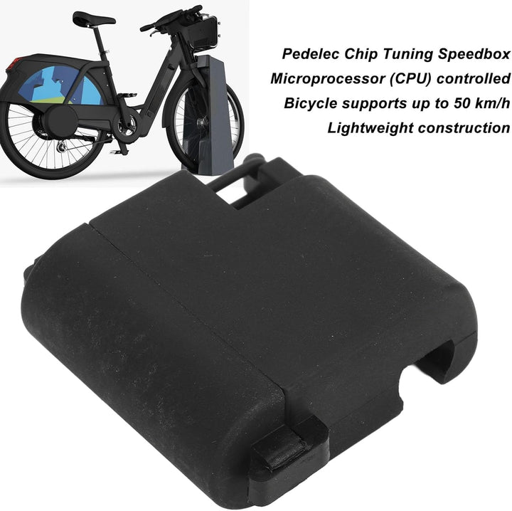 Yunir Chiptuning-Speedbox für Elektrofahrräder, 50 Km/h CPU-gesteuerte Speedbox, Weniger Energieverb