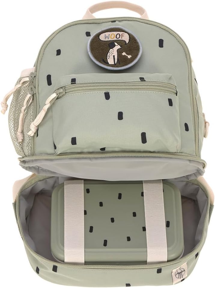 LÄSSIG Kinderrucksack mit Brustgurt Kindergartentasche Kindergartenrucksack 27 cm, 6,5 Liter, 3 Jahr