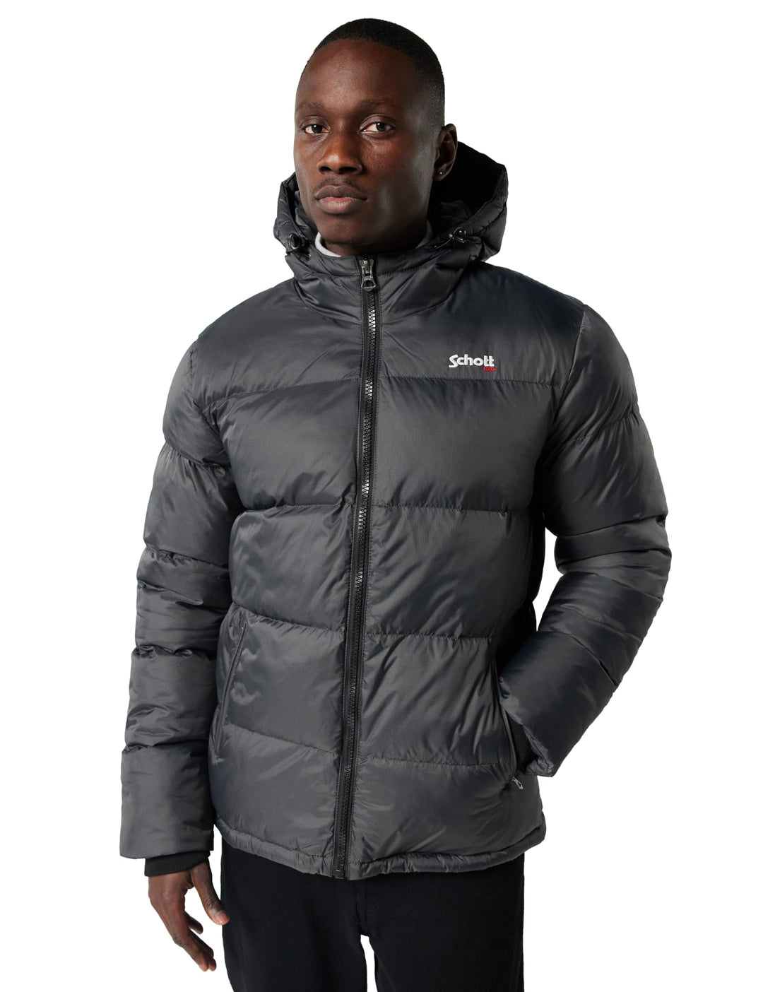 Schott NYC Unisex Idaho2 Jacke XS Anthrazit, XS Anthrazit