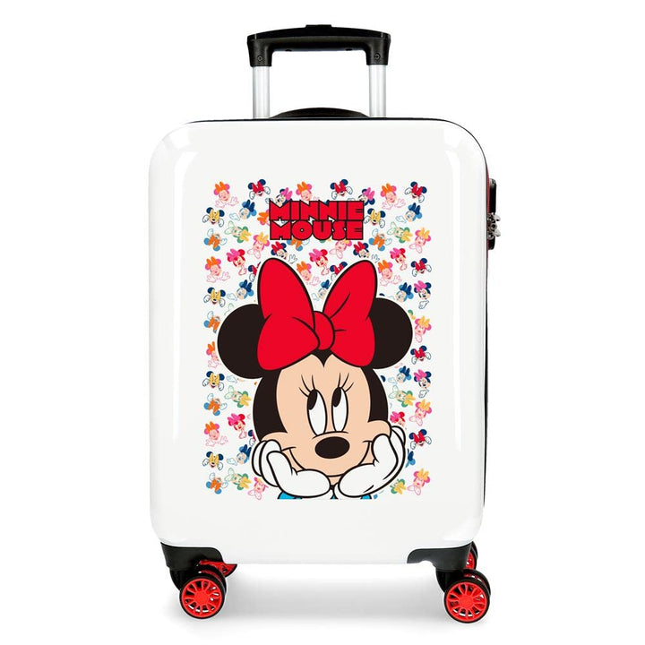 Disney Minnie Diva Cockpit-Koffer, mehrfarbig, 38 x 55 x 20 cm, ABS-Kombinationsverschluss, 34 l, 2