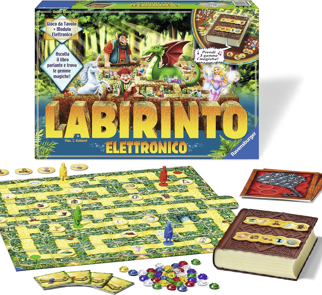 Ravensburger Italy - Elektronisches Labyrinth Brettspiele, Mehrfarbig, 26552